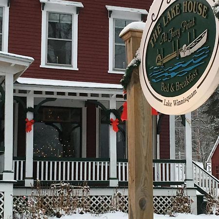 Lake House At Ferry Point Sanbornton Bagian luar foto