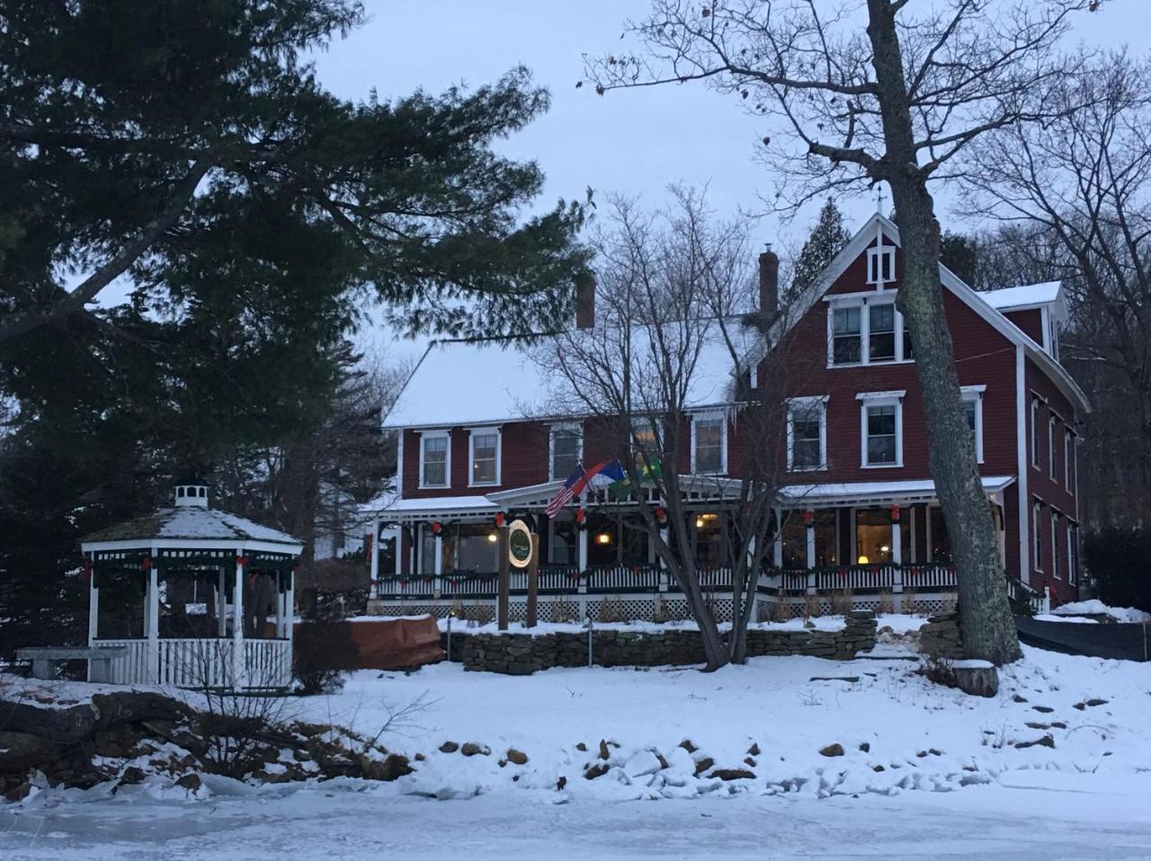 Lake House At Ferry Point Sanbornton Bagian luar foto